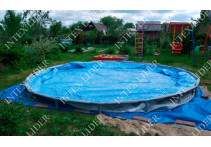 56418 Каркасный бассейн круглый  BestWay, 366х100см, фильтр-насос картр 2006 л/ч (28218, 56088)